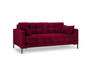 Dīvāns Micadoni Home Mamaia 2S, sarkans/melns cena un informācija | Dīvāni | 220.lv