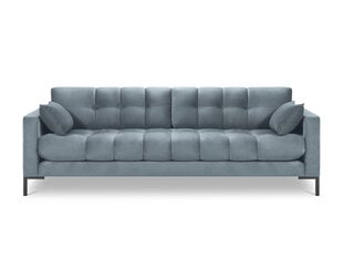 Dīvāns Micadoni Home Mamaia 4S, zils/melns cena un informācija | Dīvāni | 220.lv