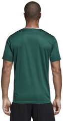 T-krekls vīriešiem Adidas Entrada 18 Jersey, zaļš cena un informācija | Sporta apģērbs vīriešiem | 220.lv