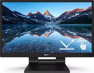 LCD монитор Philips, 242B9TL 24, FHD, 1920 x 1080 пикселей, Touchscreen, IPS, 16:9, чёрный цена и информация | Мониторы | 220.lv