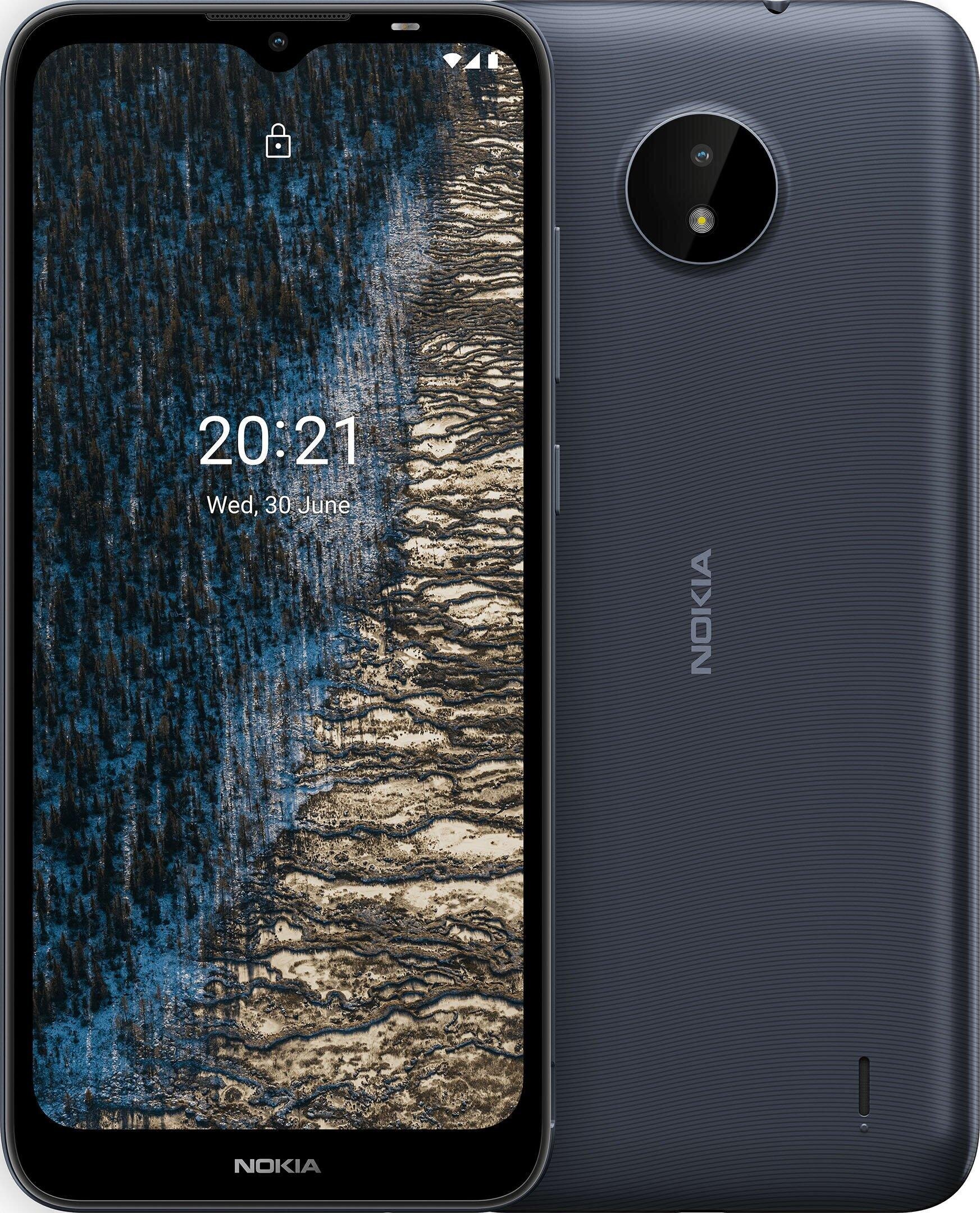 Телефон Nokia C20, 32GB, Dual SIM, Blue цена | 220.lv