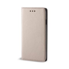 Telefona maciņš Smart Magnet case, piemērots Xiaomi Redmi Note 10 / Redmi Note 10S, zelta cena un informācija | Telefonu vāciņi, maciņi | 220.lv
