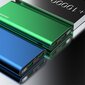 Ārējā baterija Dudao 10000 mAh 20W, 3.0 2xUSB / USB Type C, zila (K14H blue) cena un informācija | Lādētāji-akumulatori (Power bank) | 220.lv