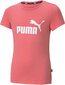 Puma Blūze Ess Logo Tee Pink цена и информация | Krekli, bodiji, blūzes meitenēm | 220.lv