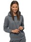 Plāns pelēks sieviešu komplekts ar kapuci "Teja" цена и информация | Sporta apģērbs sievietēm | 220.lv