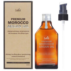 Аргановое масло для восстановления волос La'dor Premium Morocco Argan Oil 100 мл цена и информация | Распылите крем-спрей на волосы на расстоянии 20-25 см, расчешите их расческой. | 220.lv