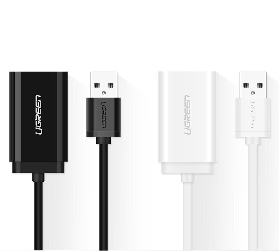 USB audio adapteris Ugreen 3,5 mm mini jack 15 cm, melns 30724 cena un informācija | Adapteri un USB centrmezgli | 220.lv