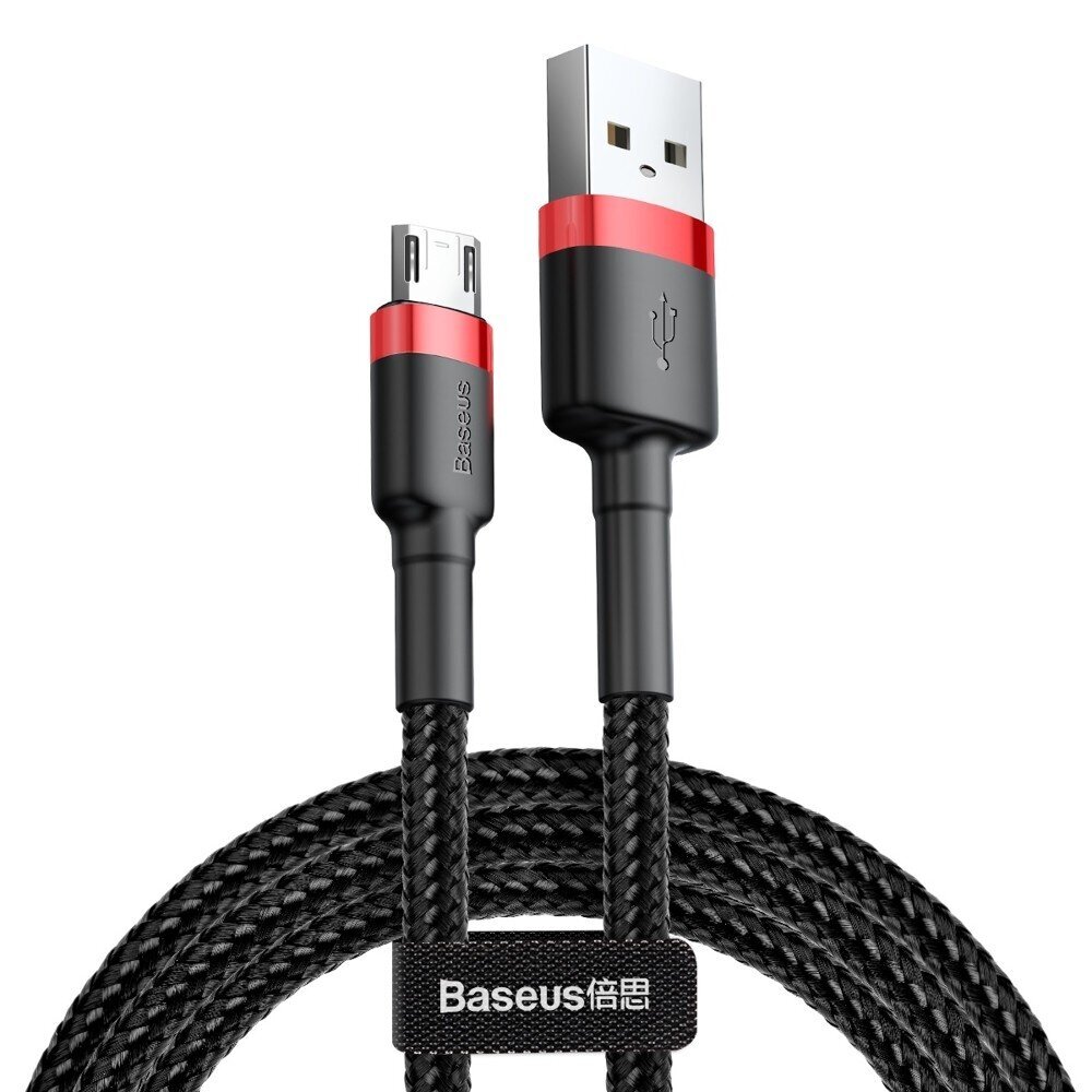 Baseus CAMKLF-B91 microUSB kabelis cena un informācija | Savienotājkabeļi | 220.lv