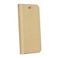 Xiaomi Mi 11 maciņš Luna Book Gold, zelta cena un informācija | Telefonu vāciņi, maciņi | 220.lv