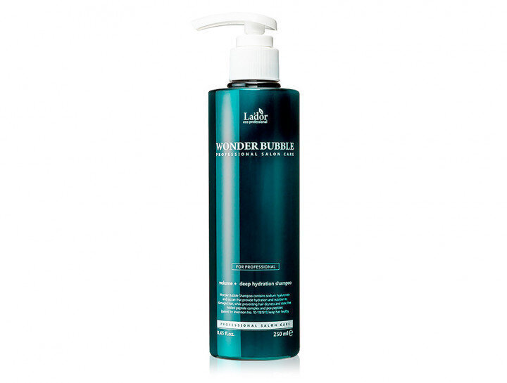 Divkāršās iedarbības šampūns mitrināšanai Lador Wonder Bubble Shampoo, 250 ml цена и информация | Šampūni | 220.lv