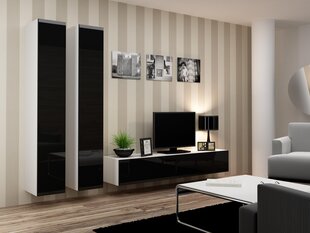 Секция Cama Meble Vigo4, белая/черная цена и информация | Секции | 220.lv