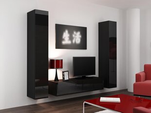 Секция Cama Meble Vigo9, черная цена и информация | Секции | 220.lv