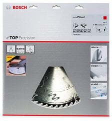 Диск пильный по дереву Bosch 2608642125, 500 x 30 x 4,4 мм, 60 z цена и информация | Запчасти для садовой техники | 220.lv