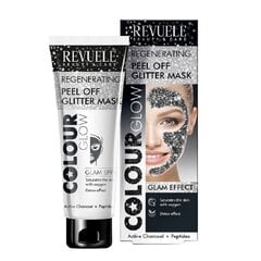 Восстанавливающая маска Revuele COLOR GLOW BLACK, 80 мл цена и информация | Маски для лица, патчи для глаз | 220.lv