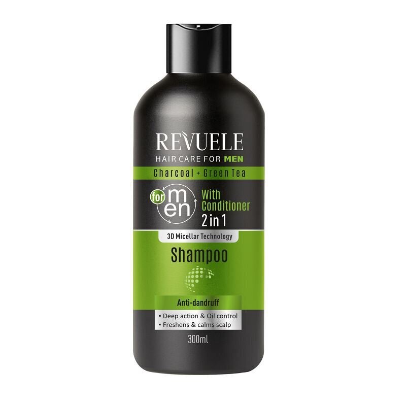 Revuele MEN CARE 2in1 šampūns vīriešiem pret blaugznām 300ml cena un informācija | Šampūni | 220.lv