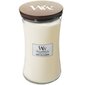 WoodWick aromātiska svece White Tea & Jasmine, 609,5 g цена и информация | Sveces un svečturi | 220.lv