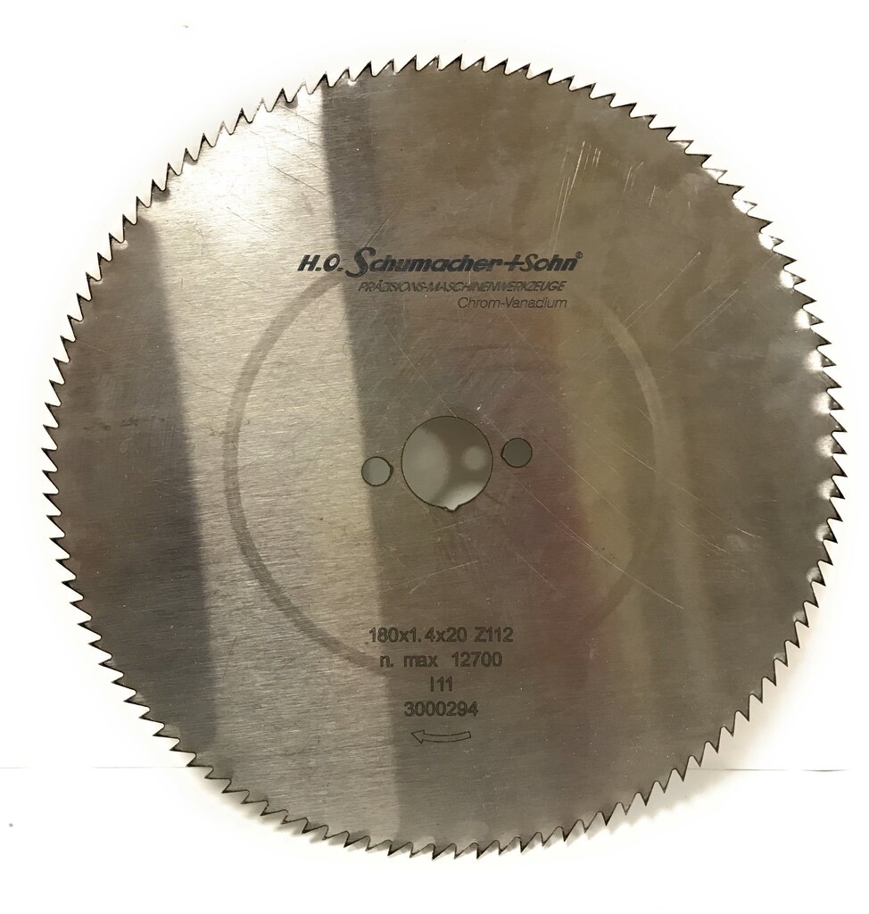 Koka griešanas disks 180 x 1,4 x 16 mm, Z-100 H.O Schumacher + Sohn cena un informācija | Dārza tehnikas rezerves daļas | 220.lv