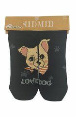 Носки женские короткие Soho mood Love dogs 9300 цена и информация | Женские носки | 220.lv