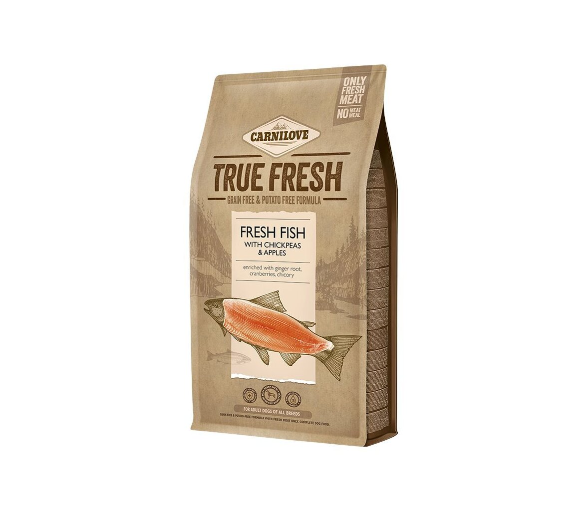 Carnilove True Fresh Ar Zivīm, Visu Šķirņu Pieaugušiem Suņiem, 11.4 Kg cena un informācija | Sausā barība suņiem | 220.lv