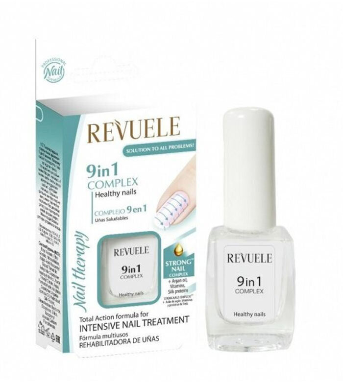 Revuele Nail Therapy 9 in1 nagu kopšanas līdzeklis 10ml. cena un informācija | Nagu lakas, stiprinātāji | 220.lv