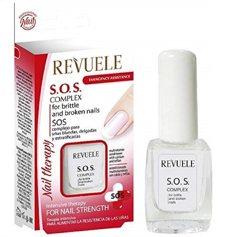 Revuele Nail Therapy Sos komplekss nagu kopšanas līdzeklis 10ml. cena un informācija | Nagu lakas, stiprinātāji | 220.lv