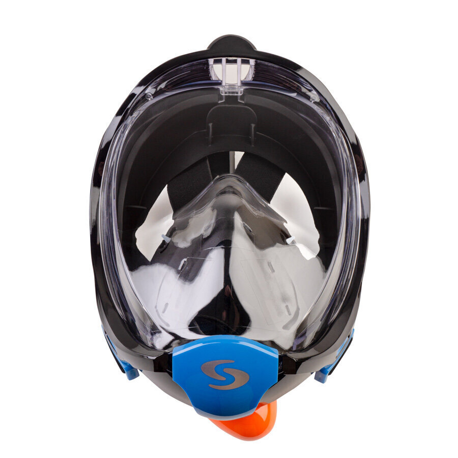 Pilnsejas maska Scorpena L/XL, melna / zila krāsa cena un informācija | Niršanas maskas | 220.lv