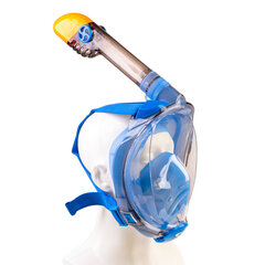 Pilnsejas maska Scorpena L/XL, zila krāsa cena un informācija | Niršanas maskas | 220.lv
