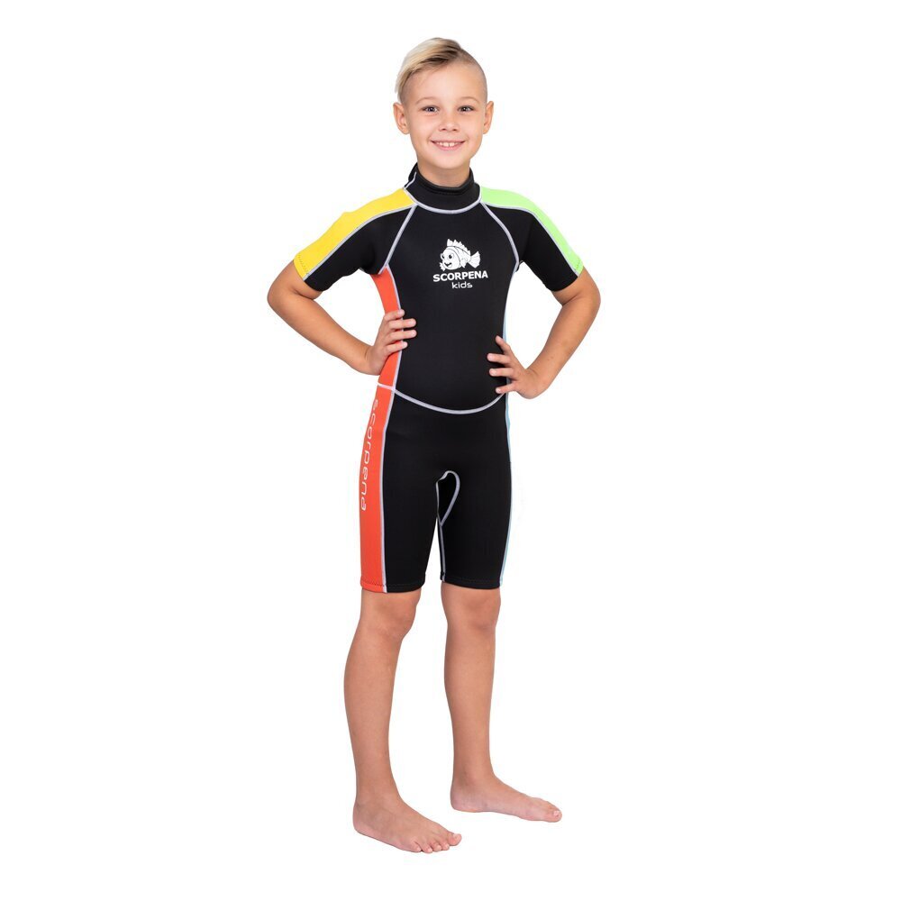Bērnu hidrotērps Scorpena Miami-2 Shorty, 3 mm цена и информация | Hidrotērpi | 220.lv