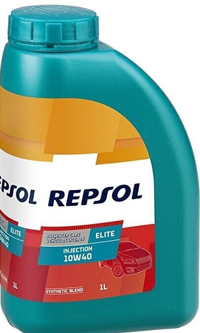 REPSOL Elite Injection 10W40 motoreļļa 1L cena un informācija | Motoreļļas | 220.lv