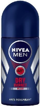 Rullīšu dezodorants vīriešiem NIVEA Men Dry, 50 ml цена и информация | Dezodoranti | 220.lv