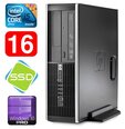 HP 8100 Elite SFF i5-650 16GB 120SSD DVD WIN10Pro