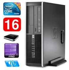 HP 8100 Elite SFF i5-650 16GB 1TB DVD WIN10Pro цена и информация | Стационарные компьютеры | 220.lv