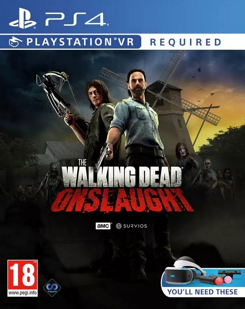 PS VR Walking Dead Onslaught cena un informācija | Datorspēles | 220.lv