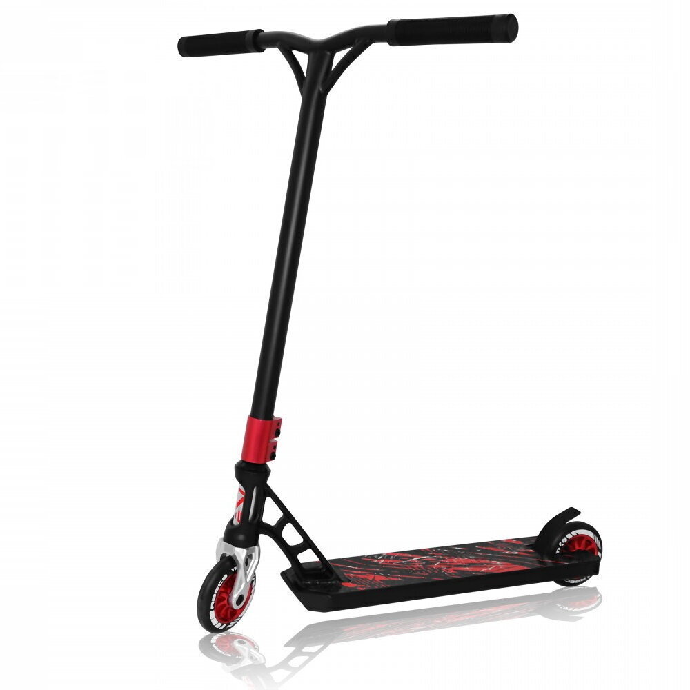 SportVida Professional Stunt X-Pro Triku Skrejritenis ar tapām 110mm riteņi ABEC-9 gultņi 84cm stūre Melns cena un informācija | Skrejriteņi | 220.lv