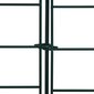 vidaXL dīķa žoga komplekts, zaļš, 77,5x64 cm, arkveida cena un informācija | Žogi un piederumi | 220.lv