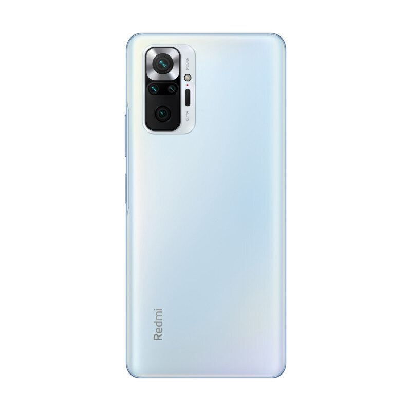 Xiaomi Redmi Note 10 Pro Dual SIM 6/128GB,MZB08KYEU Glacier Blue cena un informācija | Mobilie telefoni | 220.lv