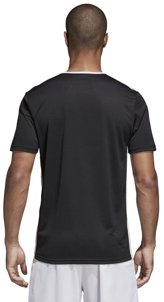 T-krekls vīriešiem Adidas, melns cena un informācija | Futbola formas un citas preces | 220.lv