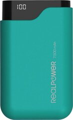 Realpower PB-7500C, 7500 mAh cena un informācija | Lādētāji-akumulatori (Power bank) | 220.lv