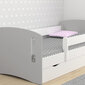 Bērnu gulta ar matraci Selsey Mirret, 80x180 cm, balta cena un informācija | Bērnu gultas | 220.lv