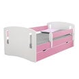Детская кровать с матрасом Selsey Mirret, 80x180 см, розовая