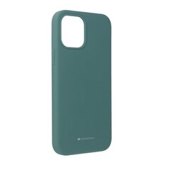 iPhone 12 Pro Max silikona telefona vāciņš Mercury, zaļš cena un informācija | Telefonu vāciņi, maciņi | 220.lv
