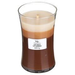 WoodWick aromātiska svece Trilogy Cafe Sweets, 609,5g cena un informācija | Sveces un svečturi | 220.lv