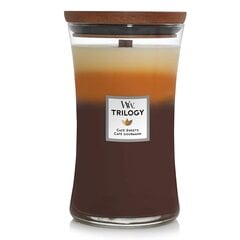 WoodWick ароматическая свеча Trilogy Cafe Sweets 609,5г цена и информация | Подсвечники, свечи | 220.lv