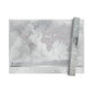 Nokasāma pasaules karte Lukies Platinum, 82,5 x 59,4 cm cena un informācija | Pasaules kartes | 220.lv