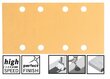 Taisnstūra slīpēšanas loksnes BOSCH, 93 x 186 mm, P320, 50 gab. цена и информация | Slīpmašīnas | 220.lv