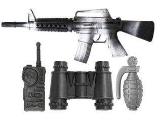 Rotaļlietu karavīru komplekts M16, 4 gab. cena un informācija | Rotaļlietas zīdaiņiem | 220.lv