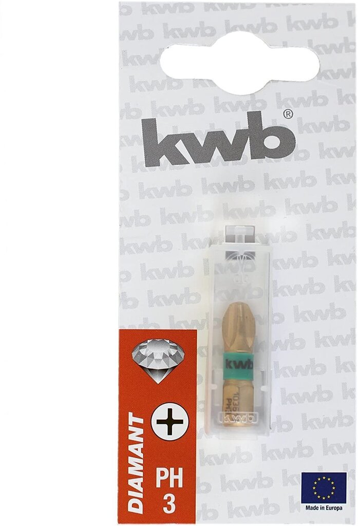 Dimanta uzgalis Kwb PH3 цена и информация | Rokas instrumenti | 220.lv