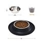 Suņu bļoda ar silikona pamatni (19.5cm) cena un informācija | Bļodas, kastes pārtikas | 220.lv