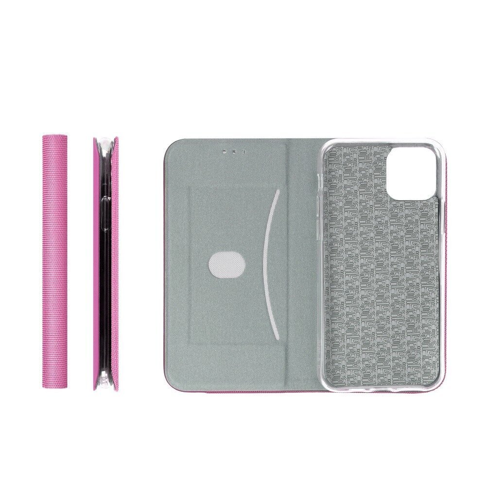 Samsung Galaxy A02s maciņš Sensitive Book, gaiši-rozā cena un informācija | Telefonu vāciņi, maciņi | 220.lv