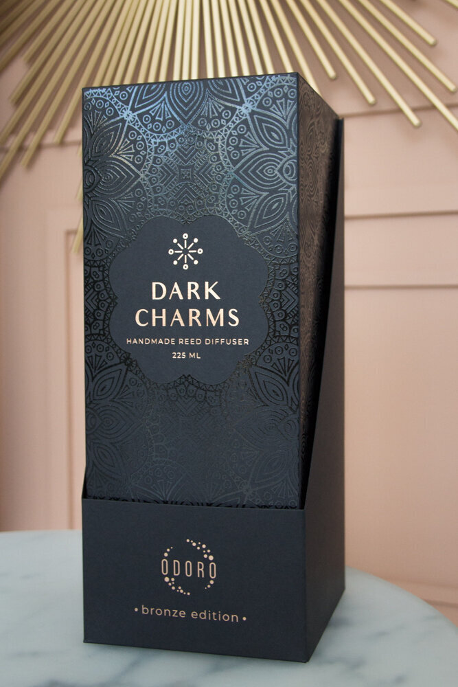 Mājas aromāts Odoro Bronze edition Dark Charms Tumsas valdzinājums, 225 ml cena un informācija | Mājas aromāti | 220.lv